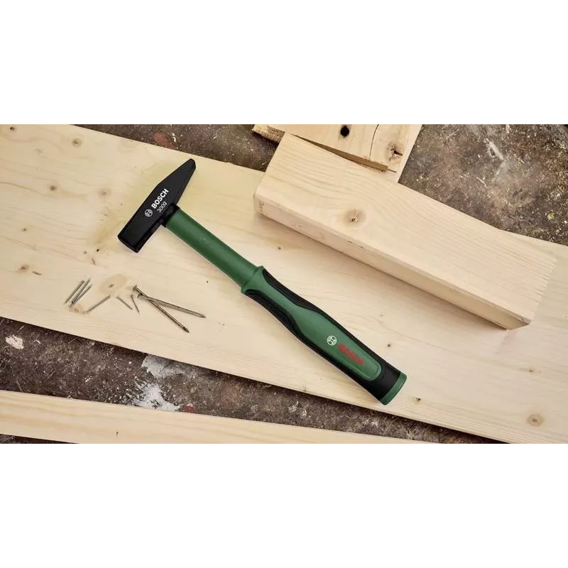 Bosch 1600A032UW Schlosserhammer 300 g mit Fiberglasstiel