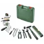 Bosch 63-teiliges Handwerkzeug-Set im grünen Werkzeugkoffer