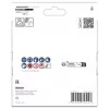 BOSCH POWERTOOLS PRO Diamant-Trennscheibe X-LOCK MultiMaterial, Ø 125 mm (2 Stück, Bohrung 22,23 mm)