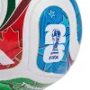 adidas World Cup 26 Trionda League Fußball Größe 5 Weiß/Schwarz/Solar Rot JD8045