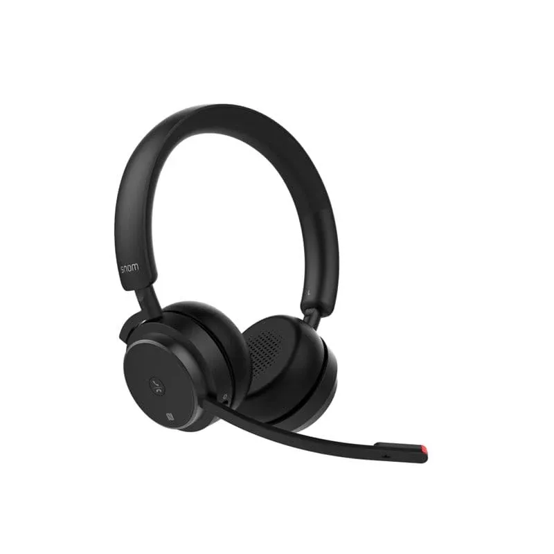 Snom A350D Wireless Dual Headset mit Bluetooth-Dongle, Schwarz