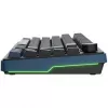 Ducky OK-M 75 Mechanische Gaming-Tastatur, 75%-Layout, Hot-Swappable, RGB, ANSI, KTT Wine Red Switches