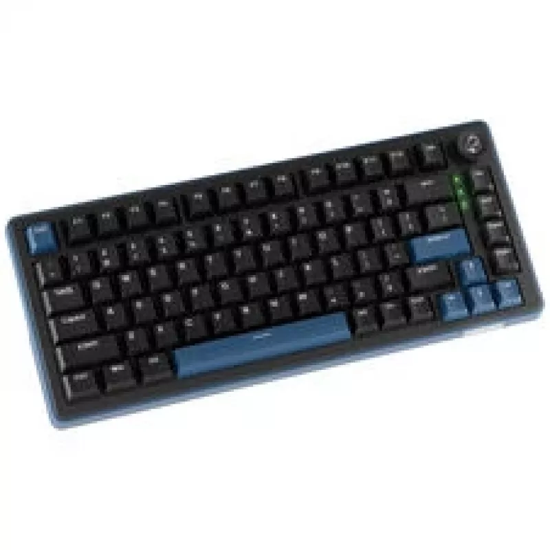 Ducky OK-M 75 Mechanische Gaming-Tastatur, 75%-Layout, Hot-Swappable, RGB, ANSI, KTT Wine Red Switches