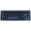 Ducky OK-M 65 Gaming-Tastatur, 65%, Hot-Swappable, RGB, ANSI - KTT Wine Red Switches