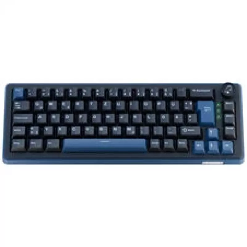Ducky OK-M 65 Gaming-Tastatur, 65%, Hot-Swappable, RGB, ISO - KTT Tactile