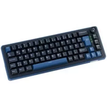 Ducky OK-M 65 Mechanische Gaming-Tastatur, 65%-Layout, Hot-Swappable KTT Lineare Switches, Per-Key RGB, ISO, PBT Double-Shot Keycaps, Kabelgebunden USB-C, Schwarz