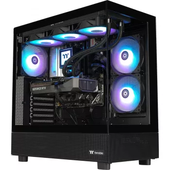 Thermaltake FTW V270 5070 Gaming-Desktop (Schwarz, Windows 11 Home)