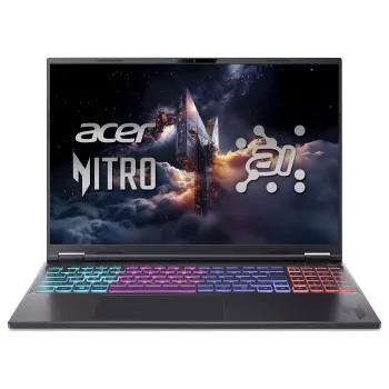 Acer Nitro 16S AI AN16S-61-R2M9 Gaming-Laptop, 16 Zoll WQXGA IPS 180Hz, AMD Ryzen AI 9 365, 16GB DDR5, 1TB SSD, GeForce RTX 5070 8GB, Windows 11 Home, deutsche QWERTZ-Tastatur