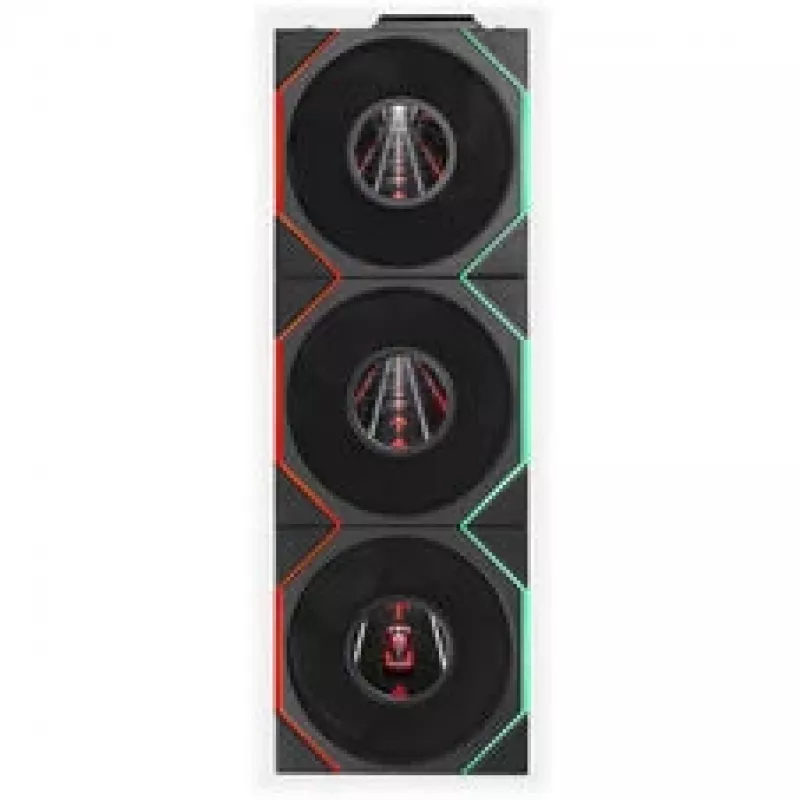 Lian Li UNI FAN TL LCD FLEX Wireless 120mm ARGB-LCD-Lüfter - Schwarz, 3er-Pack mit Controller