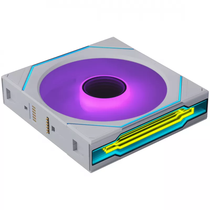 Lian Li UNI FAN SL-INF 120 FLEX Wireless ARGB Weißer Gehäuselüfter