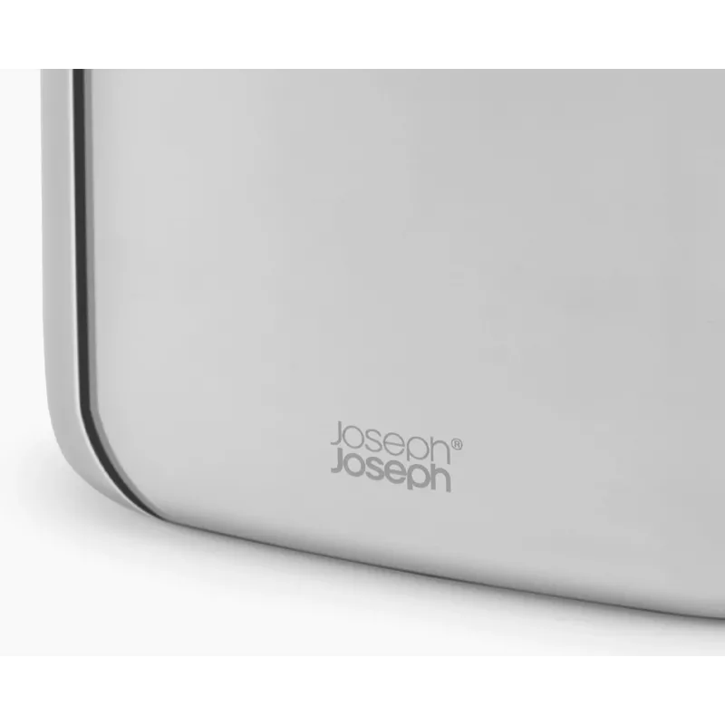 Joseph Joseph EasyStore Luxe Große Zahnbürsten-Ablage aus Edelstahl