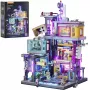 LUMIBRICKS Cyberpunk Neoncity Gamestack LED-Neon-Schild