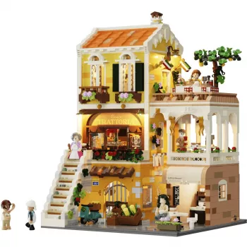 LUMIBRICKS Italienisches Restaurant im Landhausstil