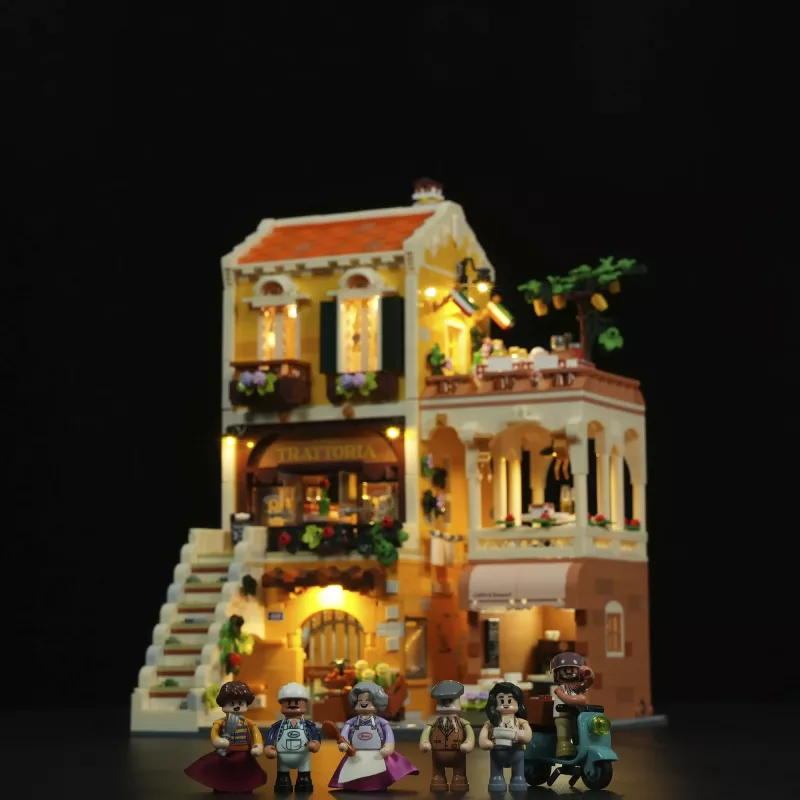 LUMIBRICKS Italienisches Restaurant im Landhausstil