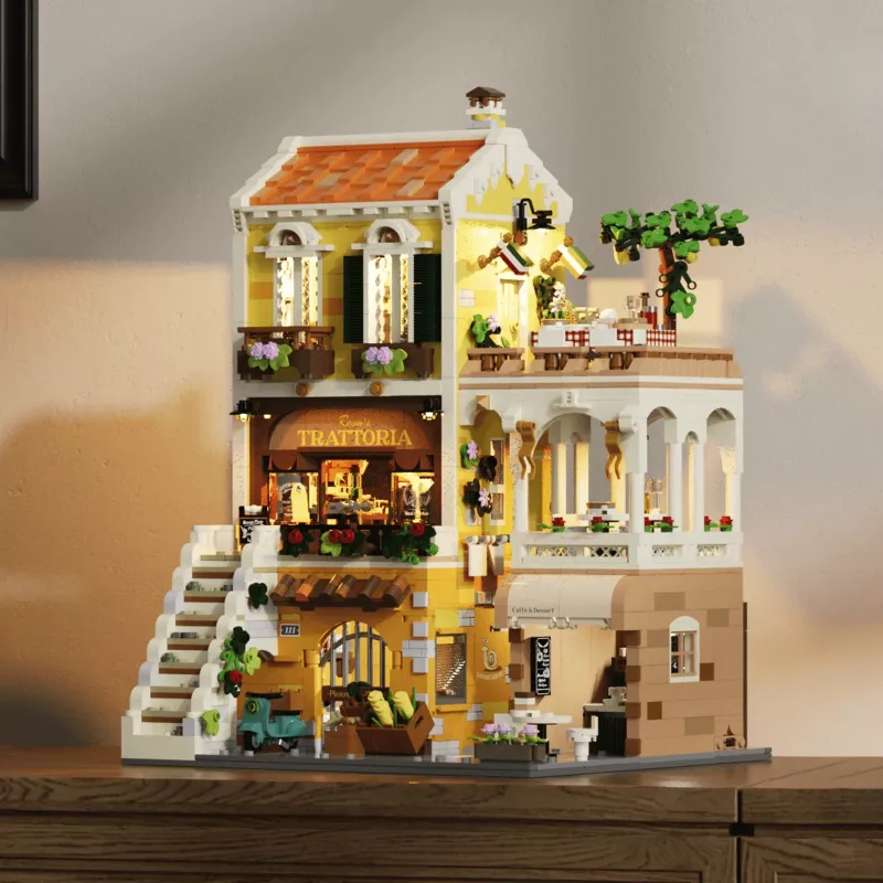 LUMIBRICKS Italienisches Restaurant im Landhausstil