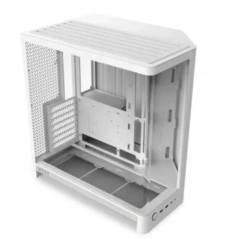 NZXT H6 2026 Mid-Tower Airflow Gaming-Gehäuse Weiß Tempered Glass