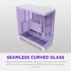 NZXT H6 2026 Mid-Tower Airflow Gaming-Gehäuse Weiß Tempered Glass