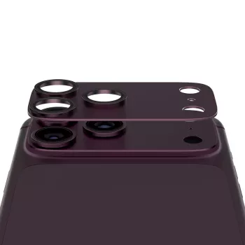 PanzerGlass Fender Kameraobjektivschutz für iPhone 18 Pro, Dark Cherry (PG27428)