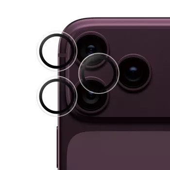 PanzerGlass SafeCam Kamera-Linsenschutz für iPhone 17/18 Pro & Pro Max - Transparent