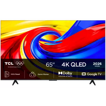 TCL 65P7L 65-Zoll QLED 4K Ultra HD Google TV mit Dolby Vision & Atmos