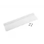 Lanberg AK-1102-S 19 Zoll 1U Bürsten-Kabelmanagement-Panel, Grau