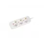 Lanberg PS0-03F-0150-W 3-fach Schuko Steckdosenleiste, 1,5m Kabel, Weiß