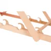 GRB GreenBlue GB183 Classic Buchenholz-Liegestuhl mit Tukan-Motiv
