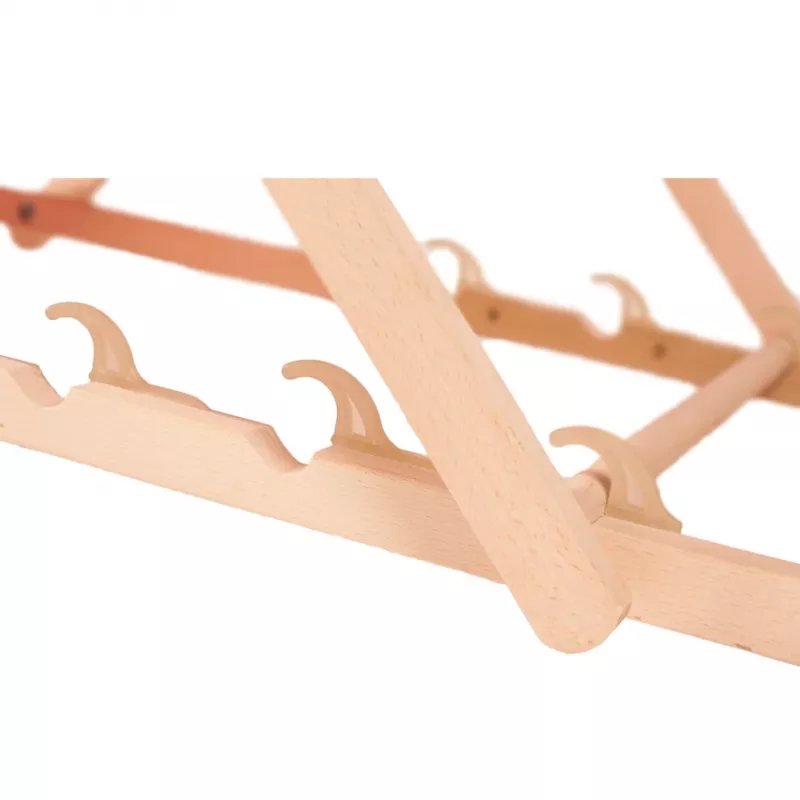 GRB GreenBlue GB183 Classic Buchenholz-Liegestuhl mit Tukan-Motiv