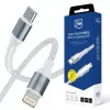 3mk Hyper Cable N-SERIES USB-C auf Lightning 3m PD 3.0 9V/3A 27W Weiß