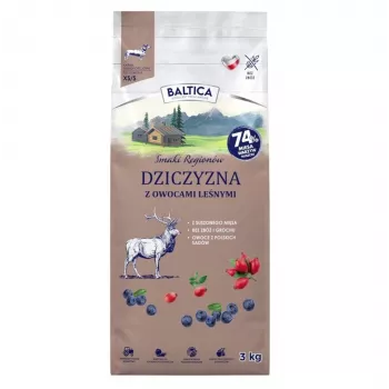 BA5 BALTICA Flavours of Regions Wild mit Waldbeeren Trockenfutter für kleine Rassen 3kg