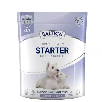 BALTICA Super Premium Welpen-Startfutter XS/S 1kg – Lamm & Reis Trockenfutter für sehr kleine & kleine Rassen