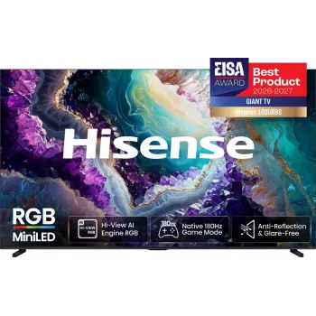 Hisense 100UR8DS 100 Zoll 4K UHD MiniLED Smart TV mit 180Hz Panel, Dolby Vision IQ, Dolby Atmos und VIDAA U7