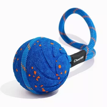 Cheerble Wicked Ball Air Rope Hundespielzeug, Royal Blue
