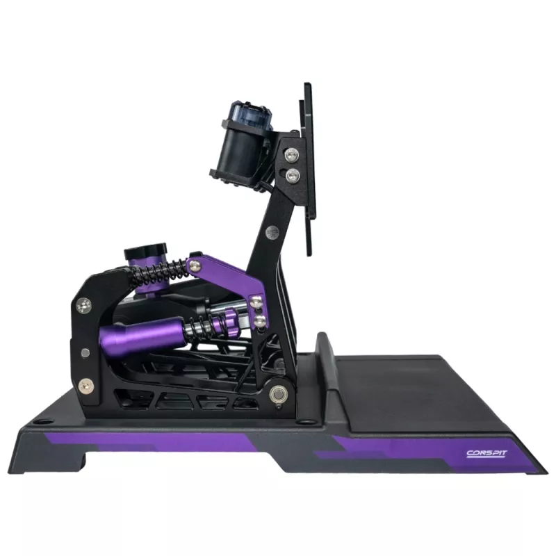 Conspit CPP-Lite 3-Pedal-Set mit Load-Cell-Bremse, Hall-Effekt-Gas und Kupplung, CNC-Aluminium, USB, PC