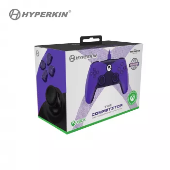 Hyperkin Competitor Kabelgebundener Controller für Xbox Series X|S, Xbox One & PC - Lila