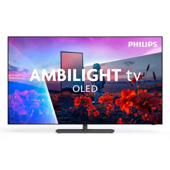 Philips 48OLED811/12 48-Zoll 4K OLED Smart TV mit Titan OS und 3-seitigem Ambilight