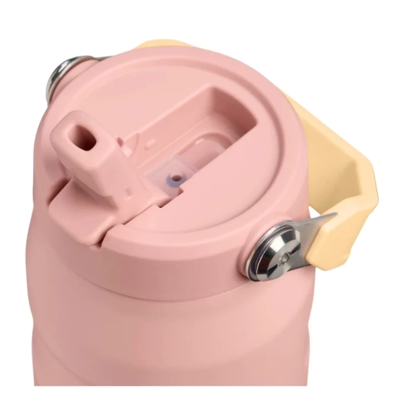 Stanley IceFlow Flasche mit Klappstrohhalm 2.0 710 ml Pfirsichrose