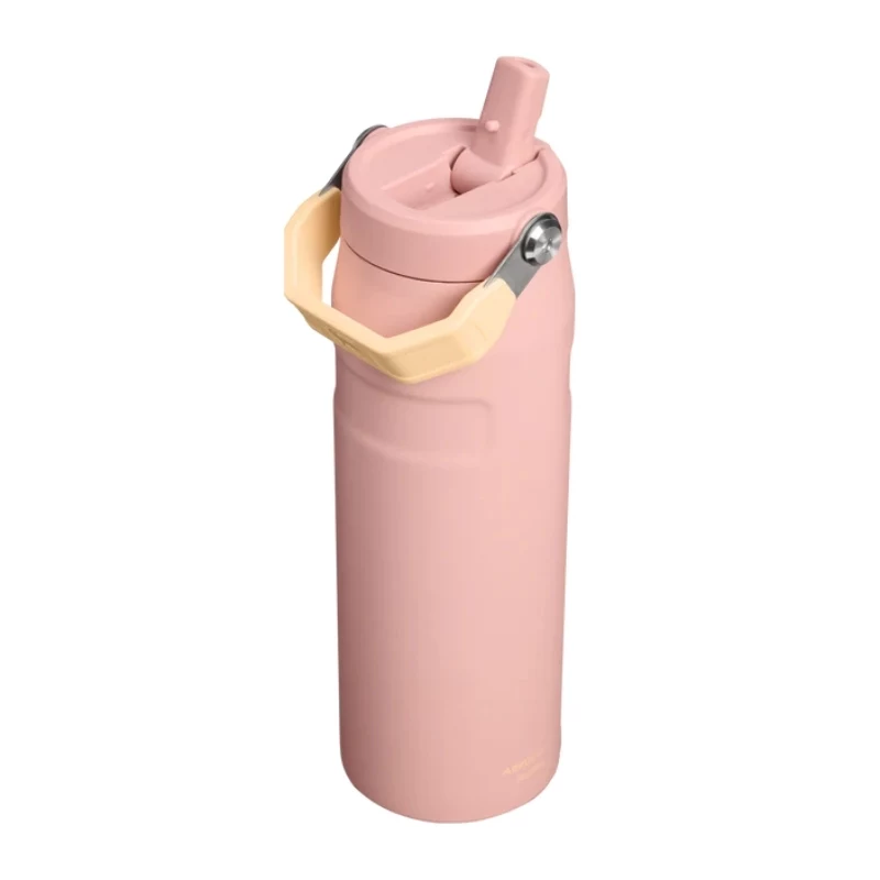 Stanley IceFlow Flasche mit Klappstrohhalm 2.0 710 ml Pfirsichrose