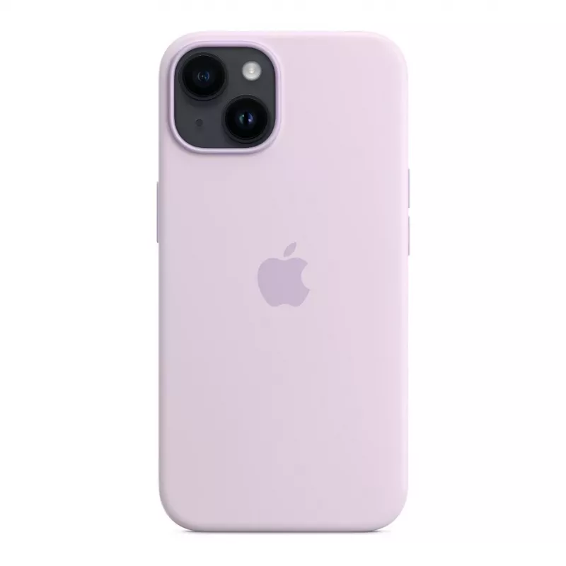 Apple iPhone 14 Silikonhülle mit MagSafe - Flieder (MPRY3ZM/A)