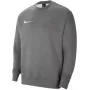 Nike Park 20 Fleece Crew Sweatshirt Dunkelgrau Melange Weiß Swoosh S