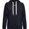 Under Armour Damen Rival Fleece HB Hoodie Schwarz 1356317 001