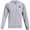 Under Armour Herren Rival Fleece FZ Hoodie Hellgrau 1357111 011