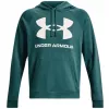 Under Armour Herren Rival Fleece Big Logo Hoodie Marine OD Green