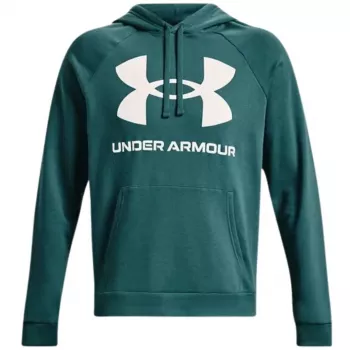 Under Armour Herren Rival Fleece Big Logo Hoodie Marine OD Green