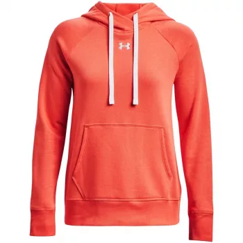 Under Armour Damen Rival Fleece HB Hoodie Orange