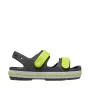 Crocs Crocband Cruiser Kinder-Sandalen Graphit Gelb Größe 28-29