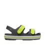 Crocs Crocband Cruiser Kinder-Sandalen Graphit Gelb Größe 32-33