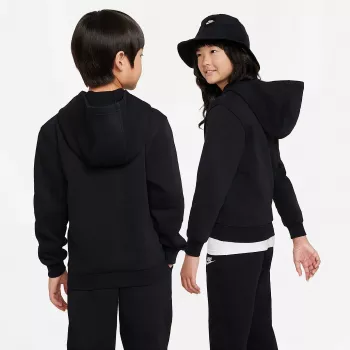 Nike Sportswear Club Fleece Full-Zip Hoodie für Kinder Schwarz FD3000 010 M