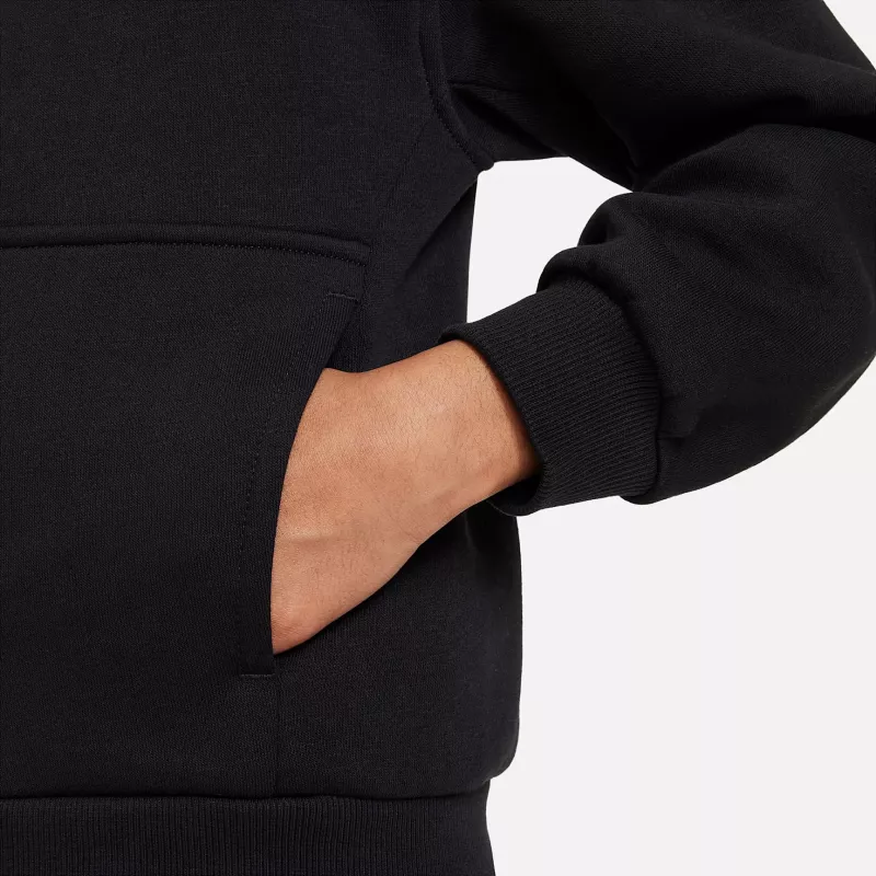 Nike Sportswear Club Fleece Kinder-Kapuzenpullover Schwarz FD3004-010 Größe S