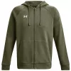 Under Armour Herren Rival Fleece Full-Zip Hoodie Khaki 1379767 390